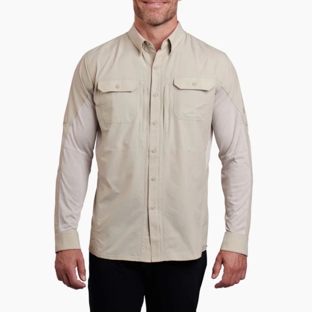 Kuhl Mens Airspeed Long Sleeve Button Down Shirt Size Small Style# 7191